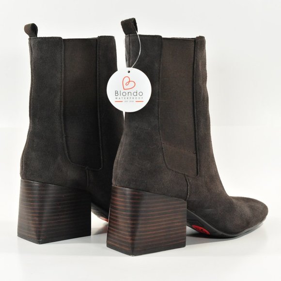 Blondo Scarlette Waterproof Ankle Boot Brown Size 9.5 NWT - Picture 4 of 7